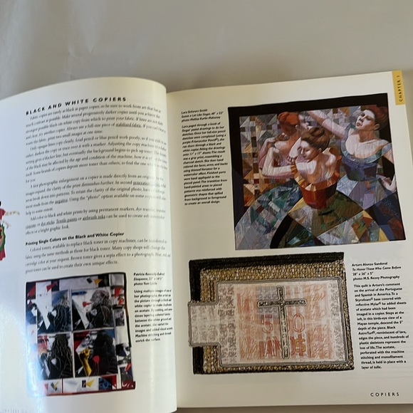 NWT Imagery on Fabric BOOK Jean Ray Laury 1997 Textile Printing Creativity - Picture 8 of 17